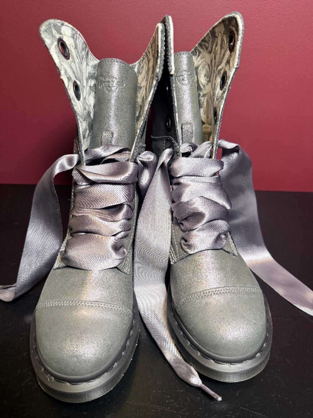 Dr. Martens Aimilie Lace Up Foldover Boot Size 7 - NWOB - Picture 9 of 13
